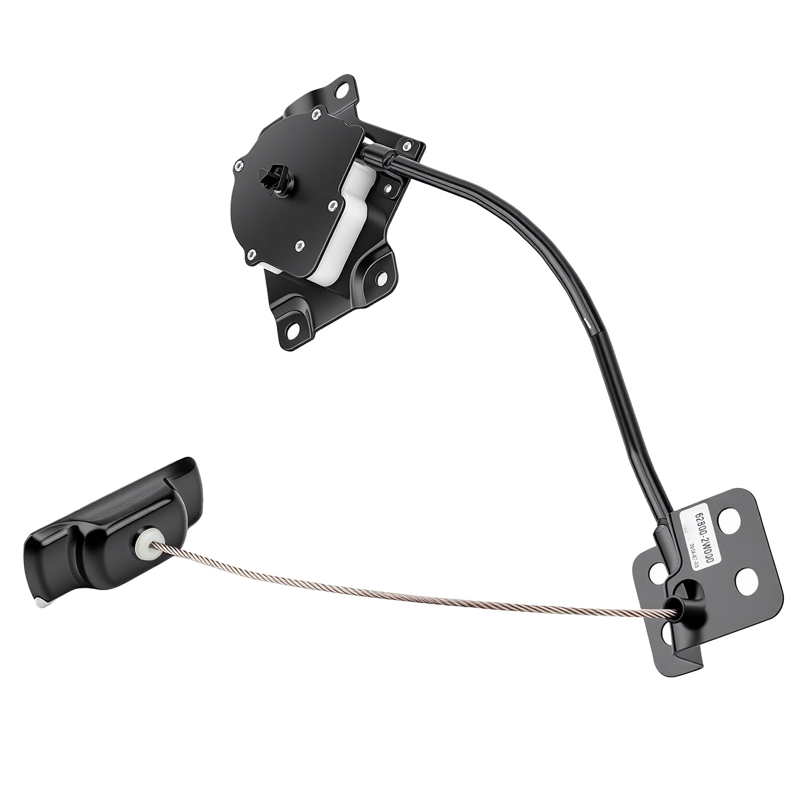 Aramox Zespół Podnośnika Koła Zapasowego ze Stopu Stali Wspornik Wciągarki Koła Zapasowego OEM 62800 2W000 Bezpośrednia Wymiana Mocowanie Tylne do Santa Fe 2015 2018
