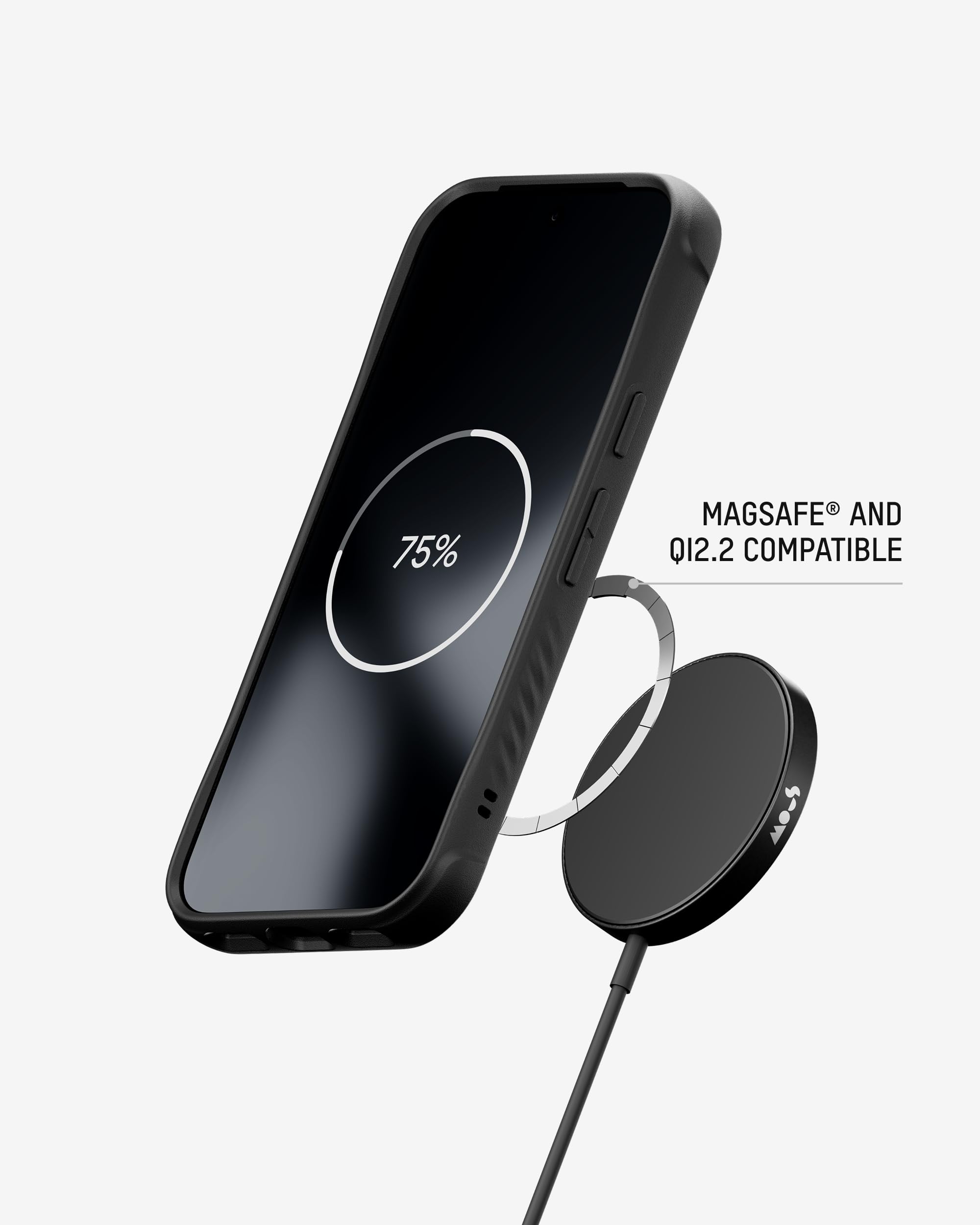 Mous Funda para Pixel 11 Pro - Limitless - Compatible con MagSafe y Pixelsnap, en Madera de Nogal - Marrón
