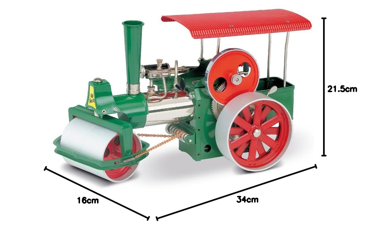 Wilesco D365 Steam Roller - Green by