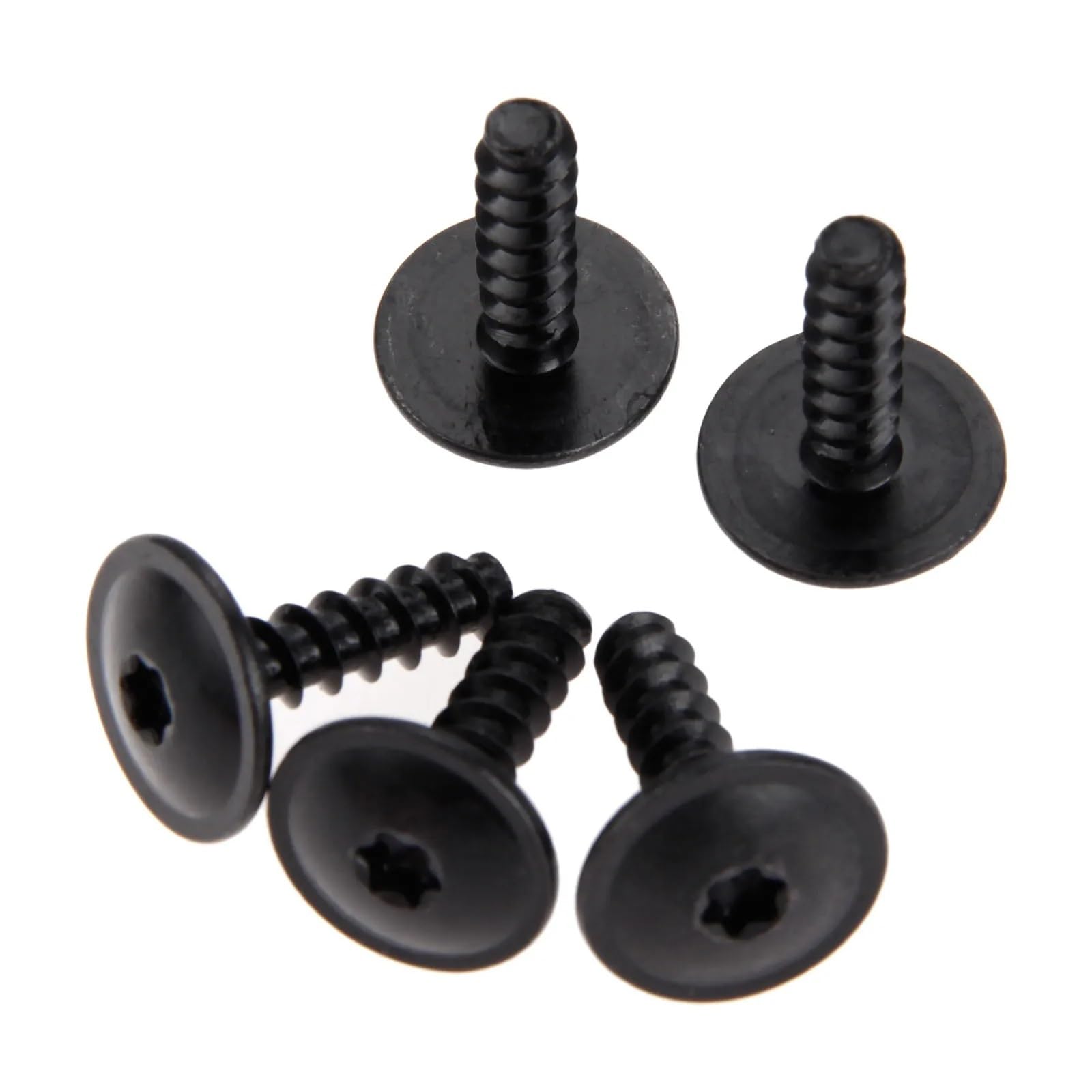 YTQMoreBNZ 20pcs Black Metal Screws For Many Car Models Mudguards Wheel Arches Automobile Accessories Tools