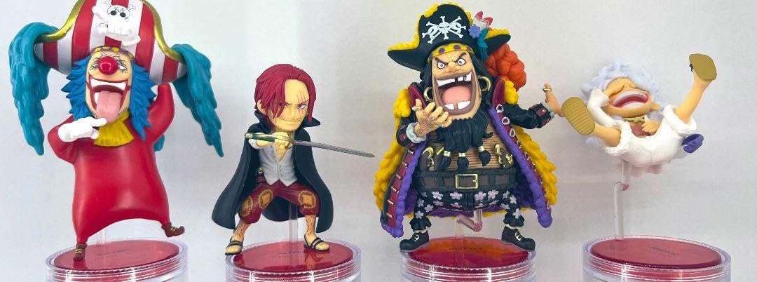 Amazon.co.jp: ワーコレ 応募者全員サービス 新四皇セット モンキーD 