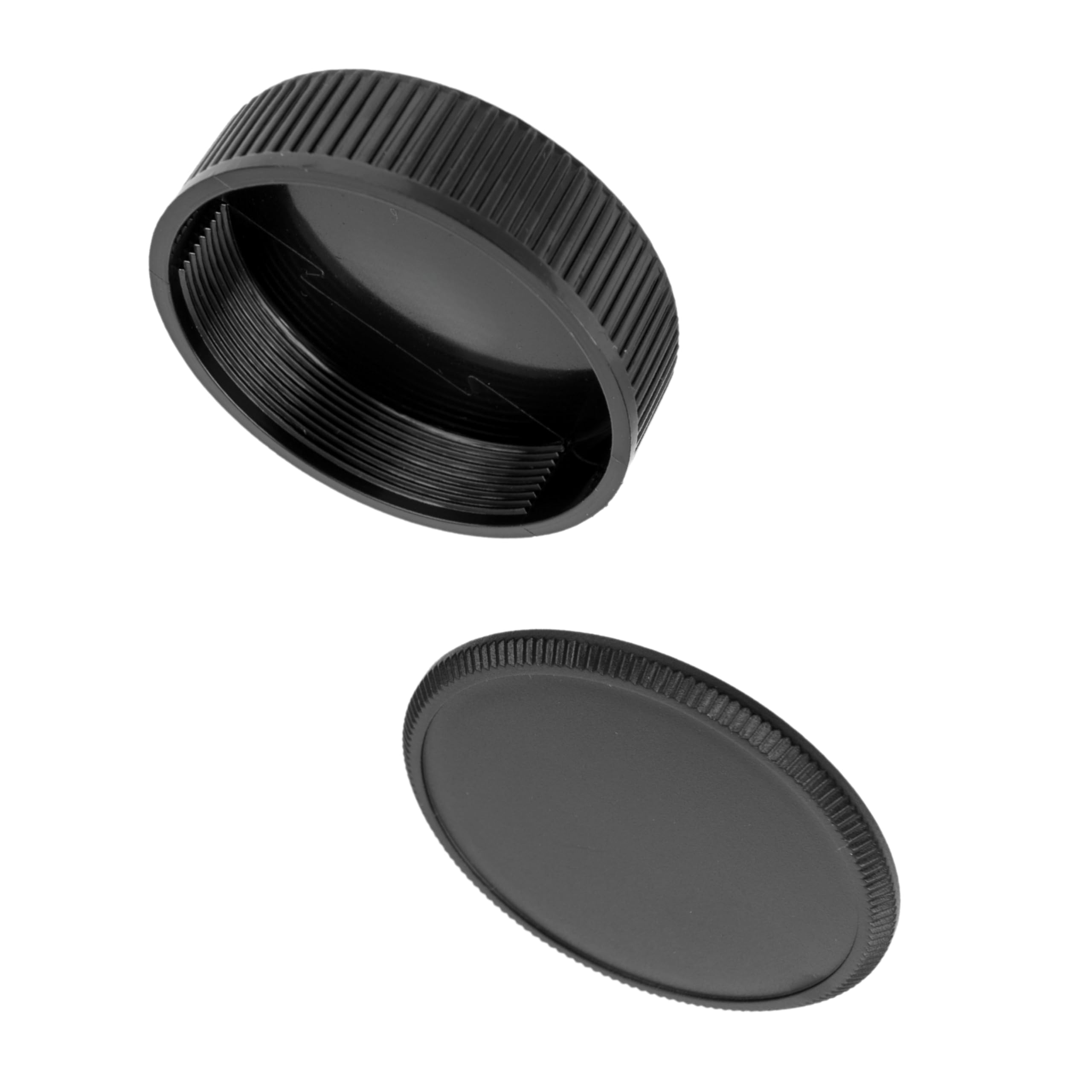 Set accessori per fotocamere con 1 copertura protettiva per fotocamera e 1 copriobiettivo posteriore, compatibile con LEICA M42, per obiettivo da 42 mm, ricambio cappucci protettivi, Camera, Cover