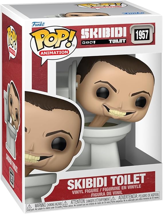 Funko Pop! Vinyl: Skibidi Toilet - Skibidi Toilet - Figura de Vinilo Coleccionable - Idea de Regalo - Mercancia Oficial - Juguetes para Niños y Adultos - Ad Icons Fans - Muñeco para Coleccionistas en oferta en Amazon