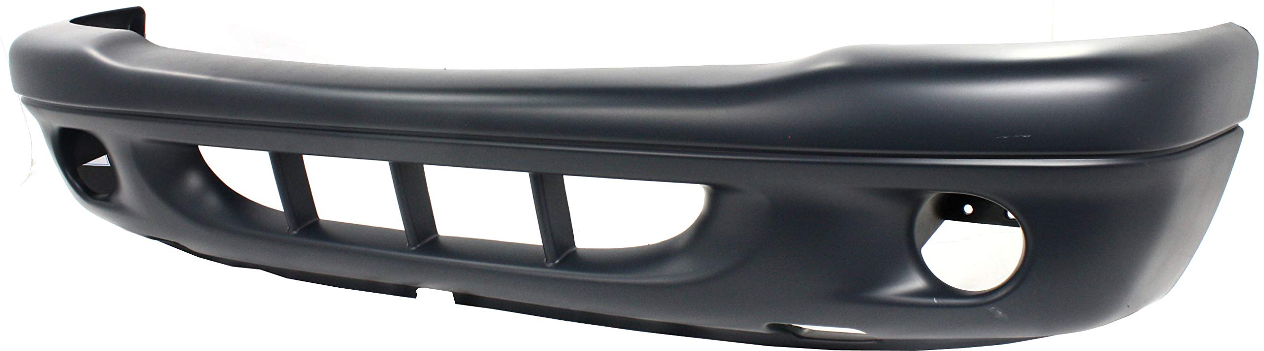 Evan Fischer Front Bumper Cover Compatible with 2001-2002 Dodge Dakota Durango Primed with Fog Light Holes