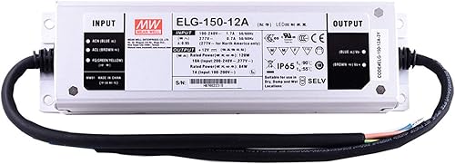 Meanwell ELG-150-12A-3Y 12V 10A 120W voltaje constante + controlador LED de corriente constante