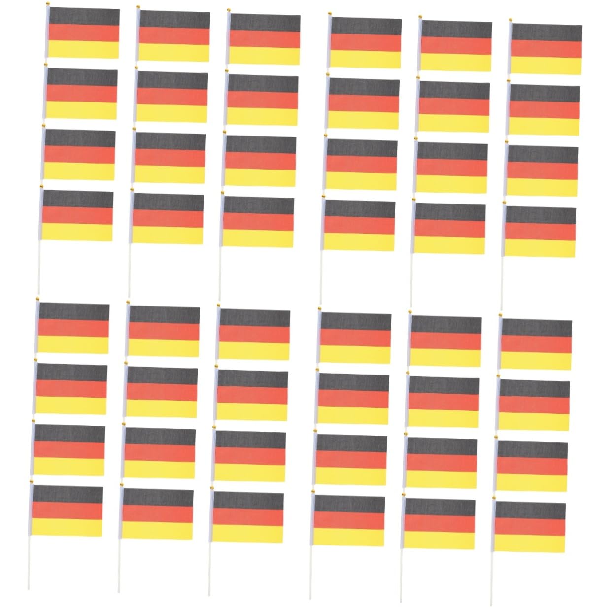 BESPORTBLE 200piezas Banderines De Fútbol Banderas Portátiles Para Eventos Deportivos Para Celebraciones y Animación Fiestas Diseño Vibrante y Resistente