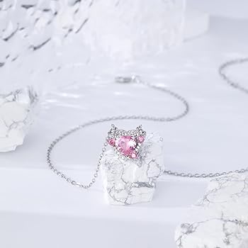 n140d【高品質✧】リボンネックレス　シルバー　可愛い　記念日　ギフト無料 Amazon | [Hothrty] ネックレス レディース ペンダント ハート
