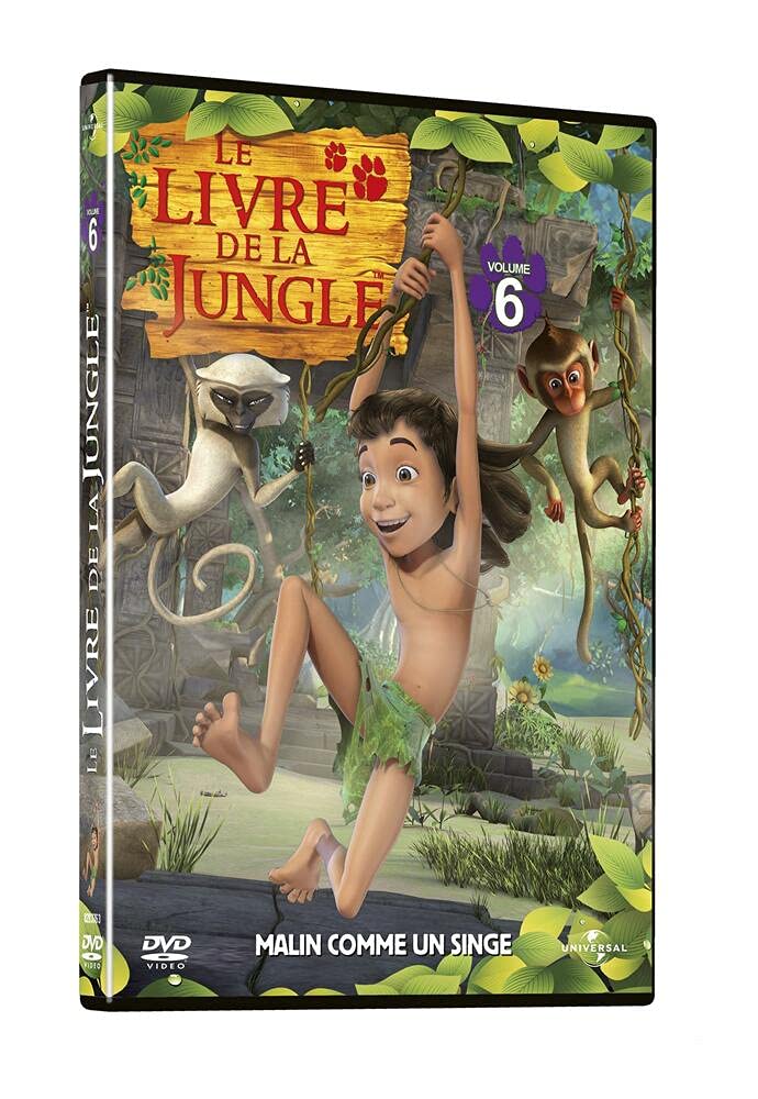 Le Livre de la jungle - Volume 6 - Malin comme un singe [DVD]