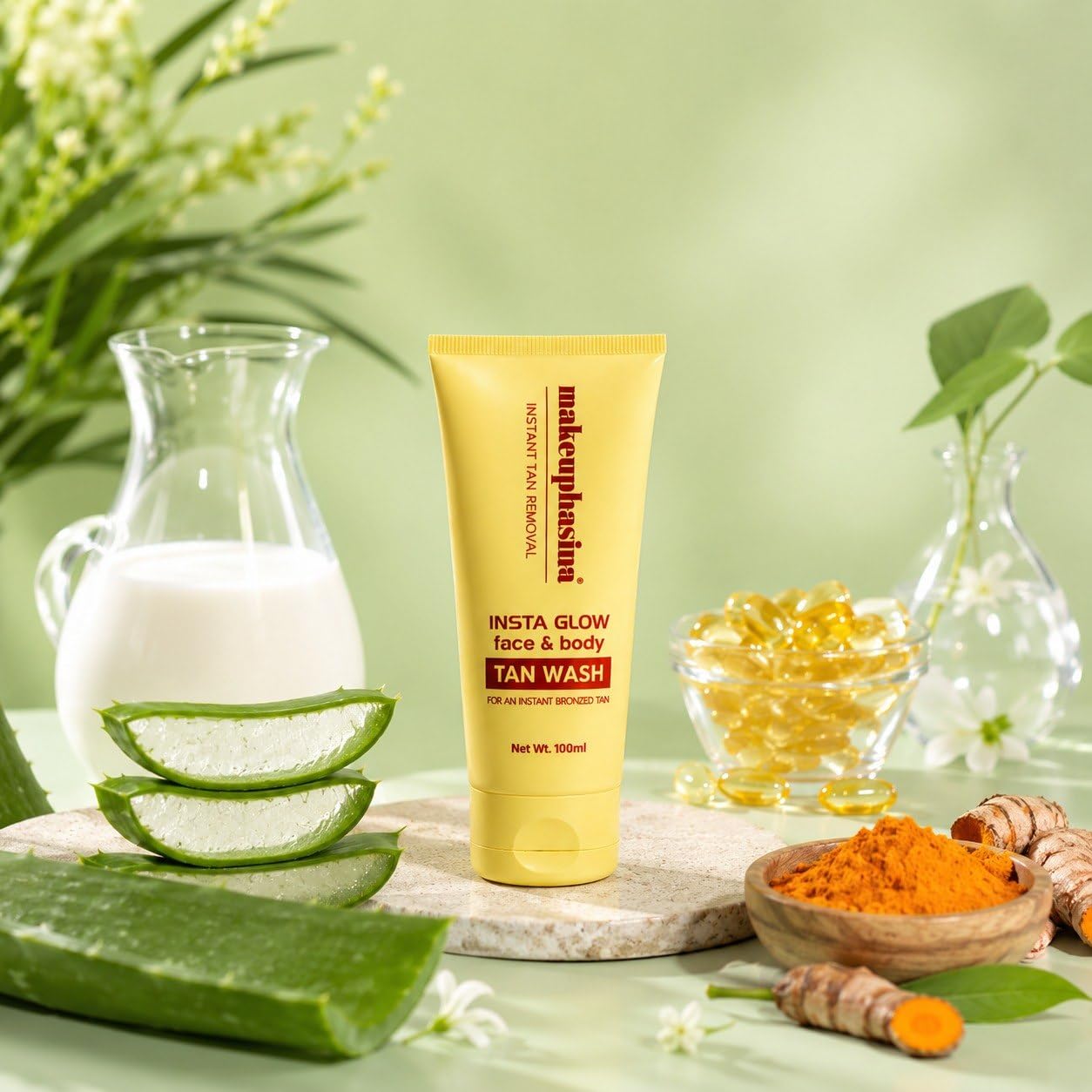 Makeuphasina Insta Glow Face & Body Tan Wash 100ml-image-43