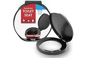 5-Gallon Bucket Camping Toilet Seat for Nature's Call