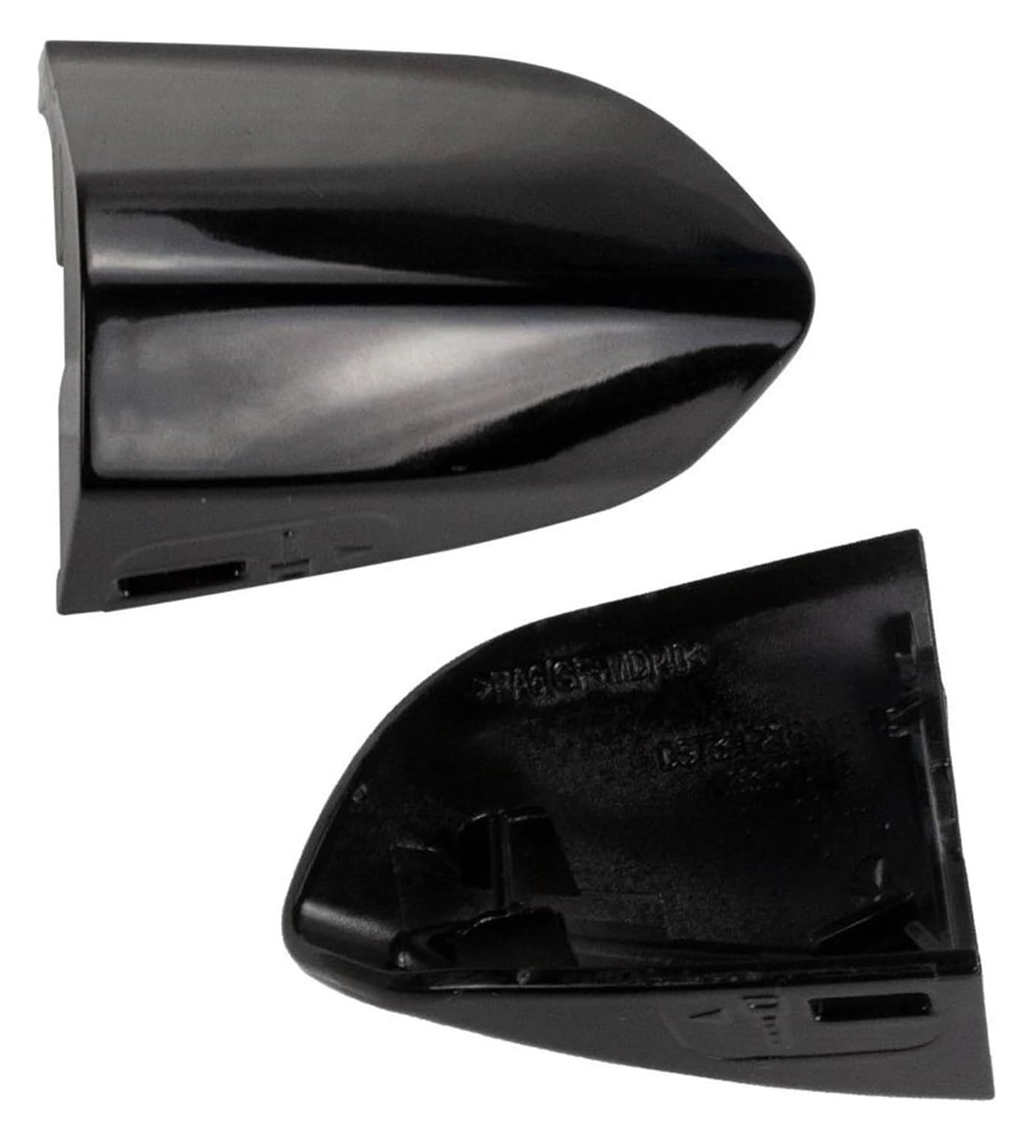 Qwqthgs Black Car Exterior Door Handle Cap For Mustang 2015-2020 Fr3z-63218A15-Acptm Car Door Handle Cover Lhd Exterior Cap(Black)