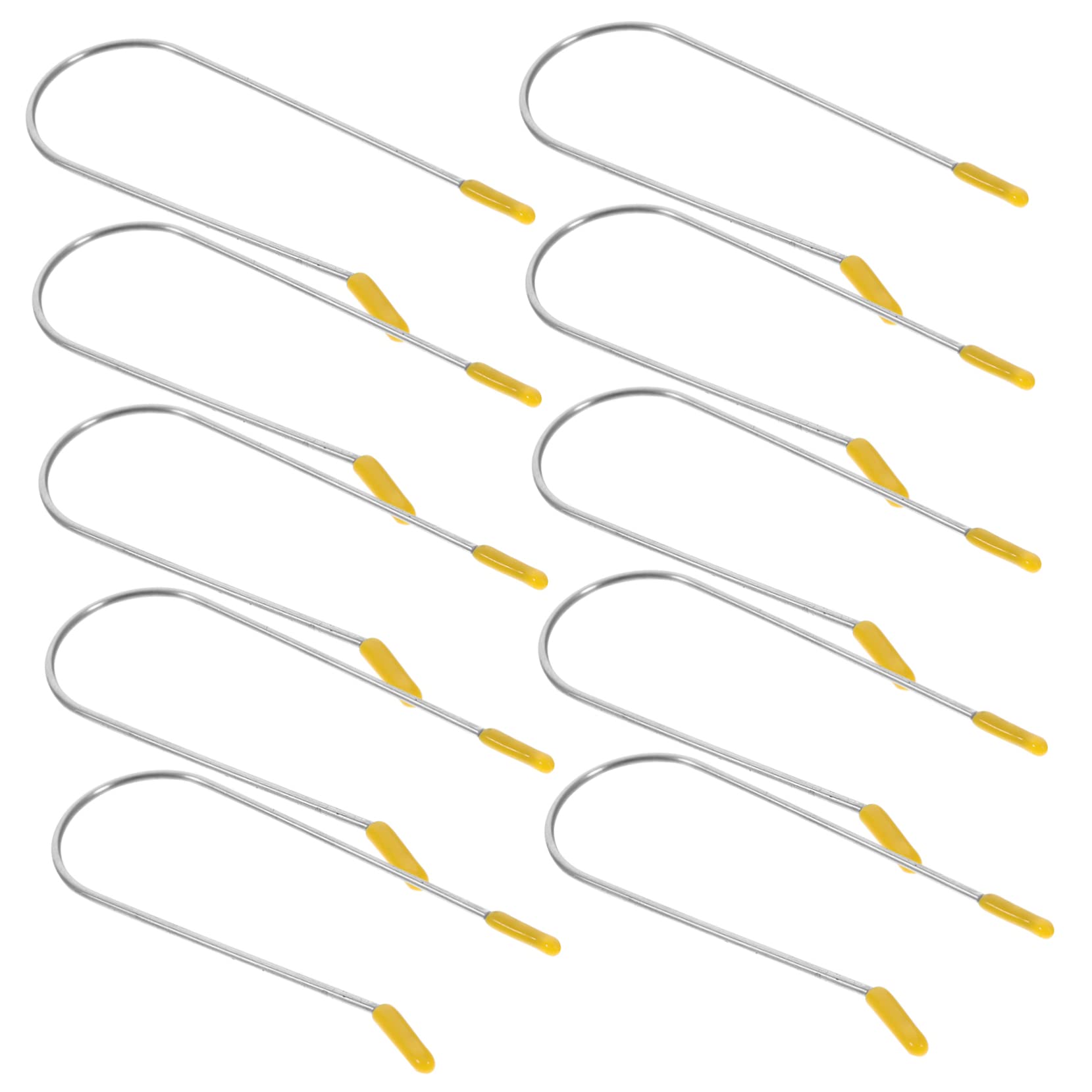 80stücke Hot Curler Clips Ersatzclips Für Elektrische Lockenwickler Förmige Halterung Hitzebeständig Für Zuhause Und Friseursalons