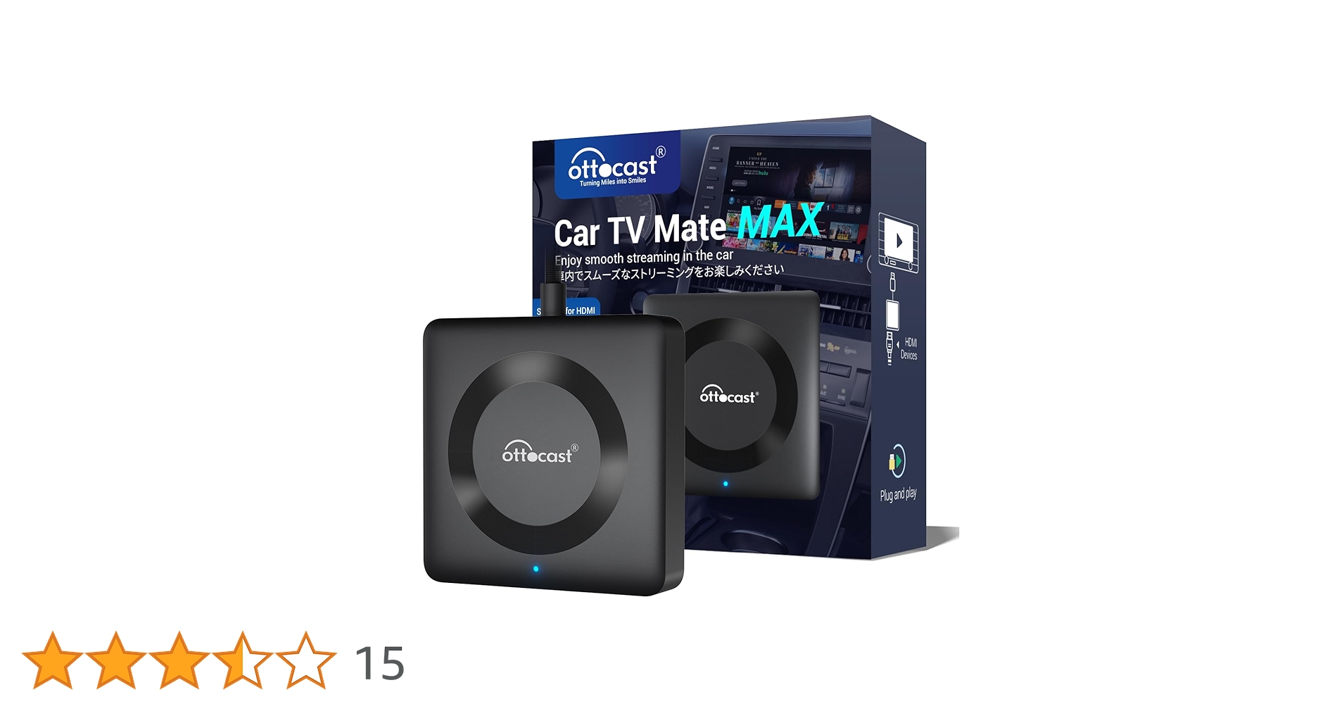 Amazon.co.jp: 【公式】OTTOCAST オットキャスト 2024 新型 Car