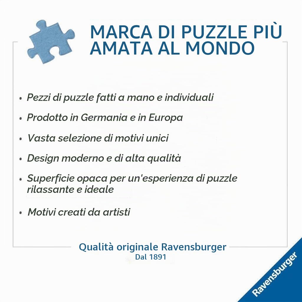Ravensburger - Puzzle 1500 Pezzi Disney Story Book, Puzzle Adulti 80x60cm