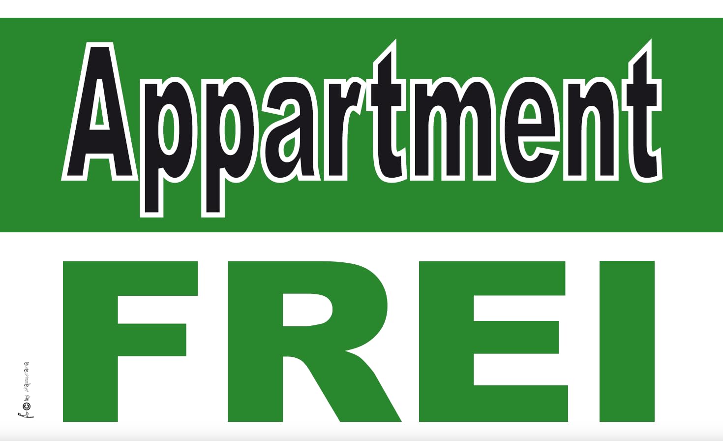 Vente drapeau pour publicité et marketing de 335 x 200 cm pour façade d'établissement