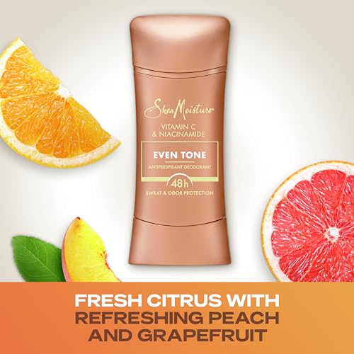 SheaMoisture-Antiperspirant-Deodorant-Stick-Even-Tone-Vitamin-C-Niacinamide-2-Count-for-48HR-Sweat-Odor-Protection-with-No-Parabens-No-Mineral-Oil-26-oz