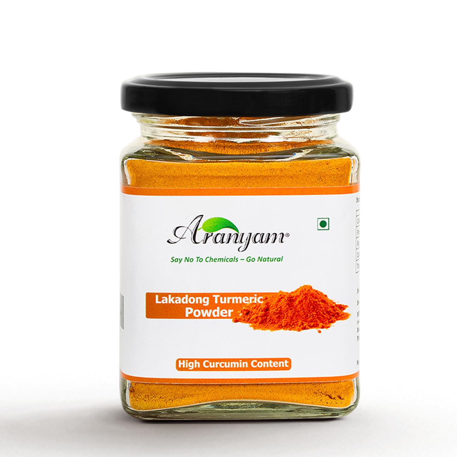 Raw Lakadong Turmeric Powder - 100g | High Curcumin (7-12%) Haldi Powder Sourced from Jaintia Hills, Meghalaya | Turmeric Powder for Cooking, Health Drinks & Skin Care