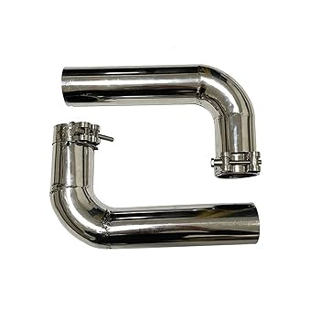 Amazon | テールパイプ 1 ピース 90 度角度パイプ自動車部品排気