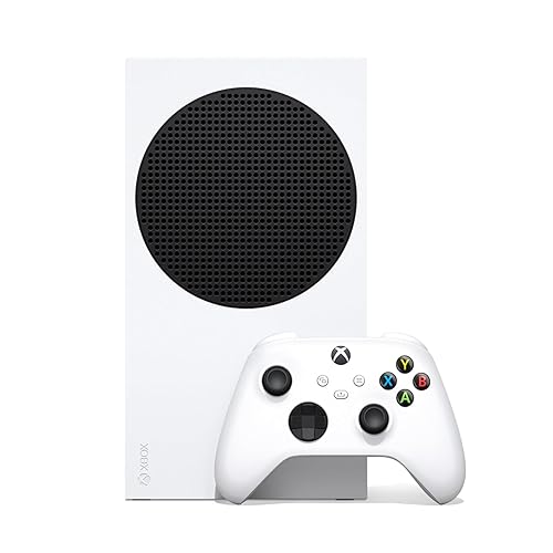 Microsoft Xbox Series S 1TB SSD Console with Xbox Wireless Controller - Robot White (Renewed Premium)