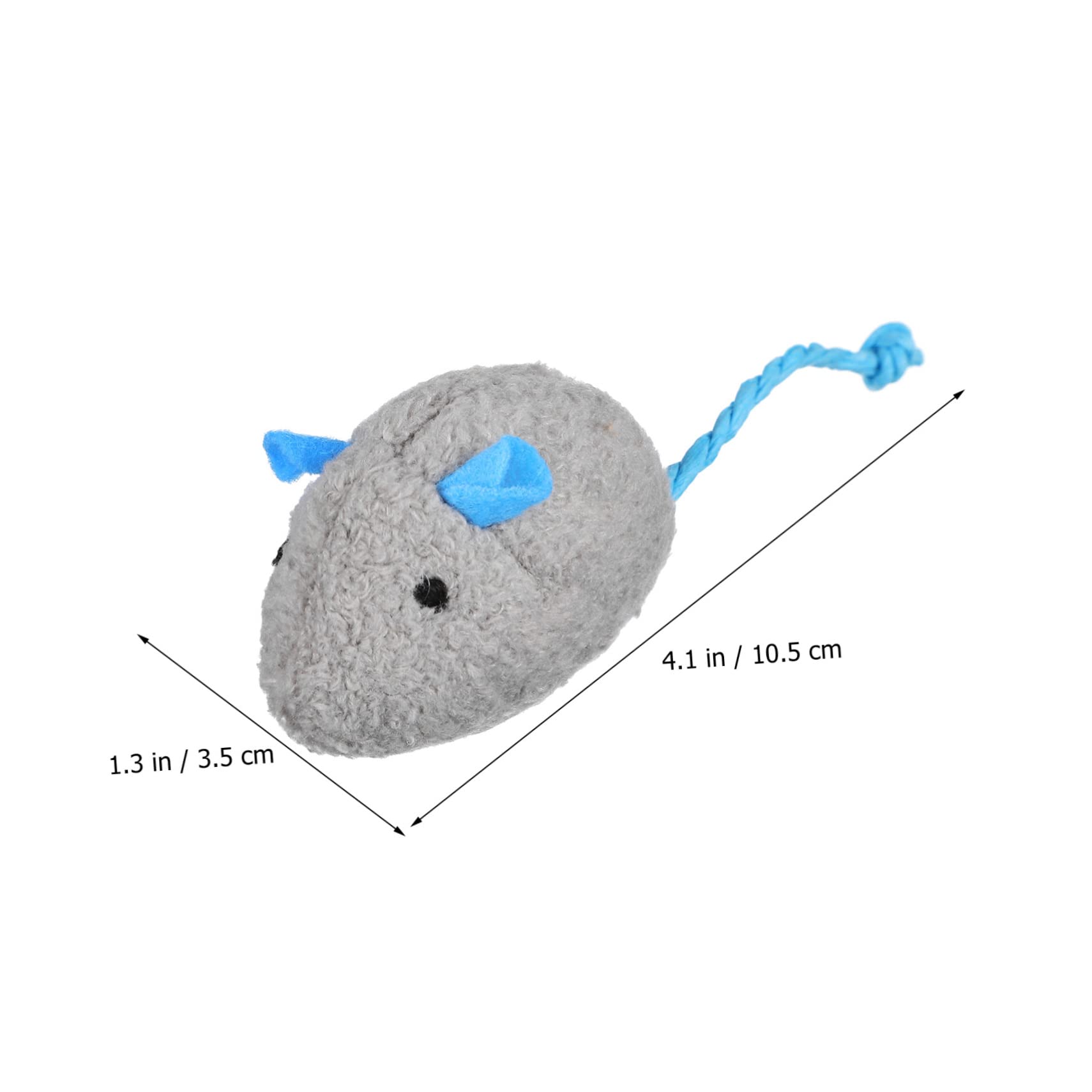 VANZACK 52piezas Juguetes Interactivos para Gatos Ratones De Peluche y Bolas Crinkle para Entretenimiento Interiores