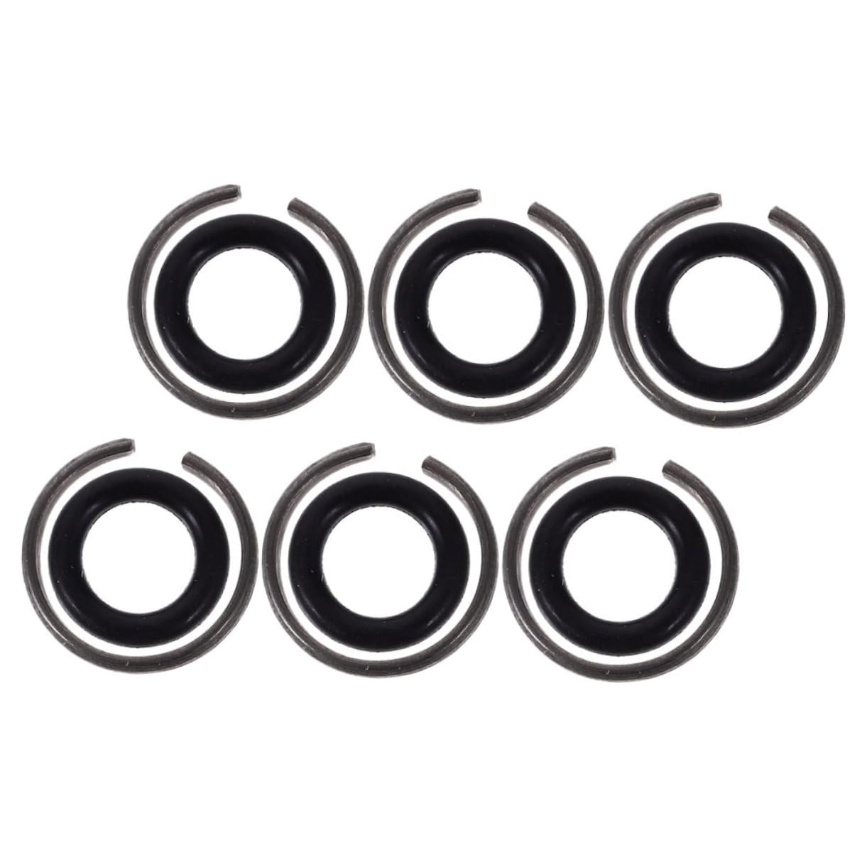 Healifty Impact Friction Ring Retaining Ring Set 6pcs Socket Retainer Made of Sturdy Rubber Material