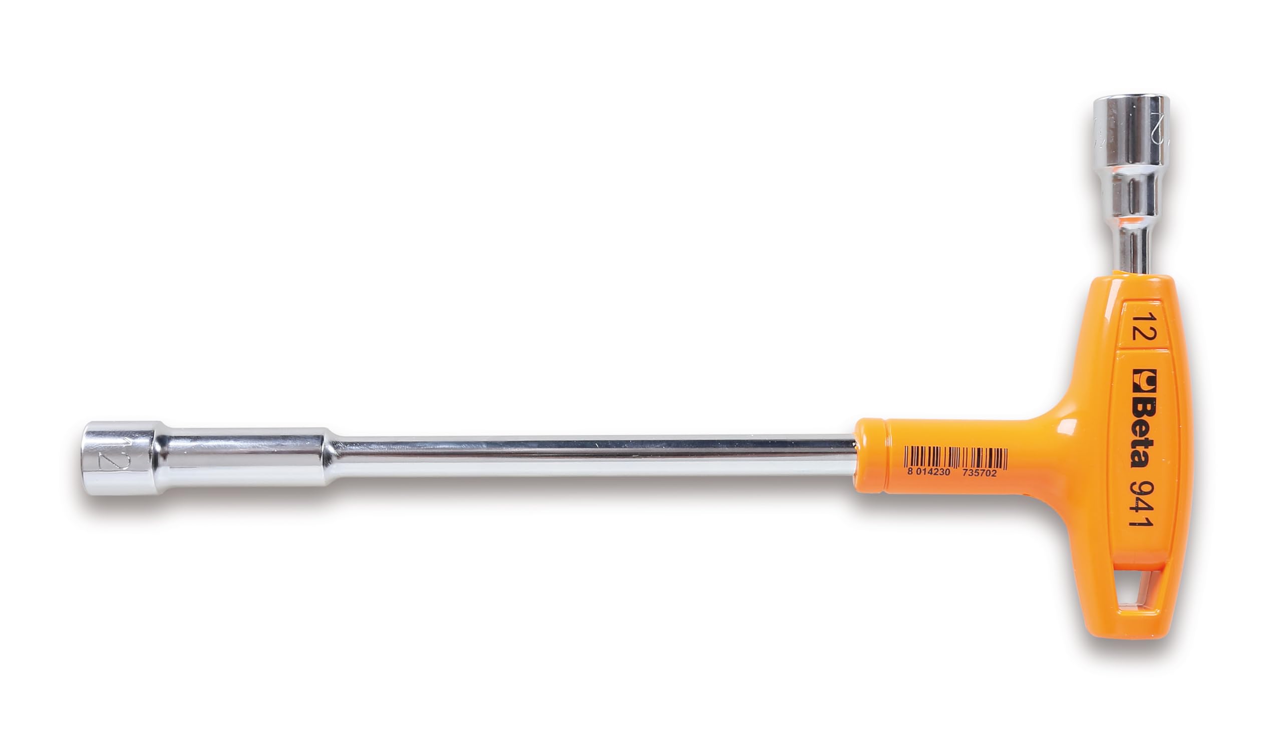 Beta 941 6-Point/12-Point T-Handle Socket Wrench, Metric 10mm x 10mm