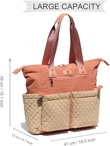 Miniatura 2 de Bolsa de pañales Totepack Mochila 2 en 1 para mujer, multifuncional, de gran capacidad, con bolsillos aislados, viaje