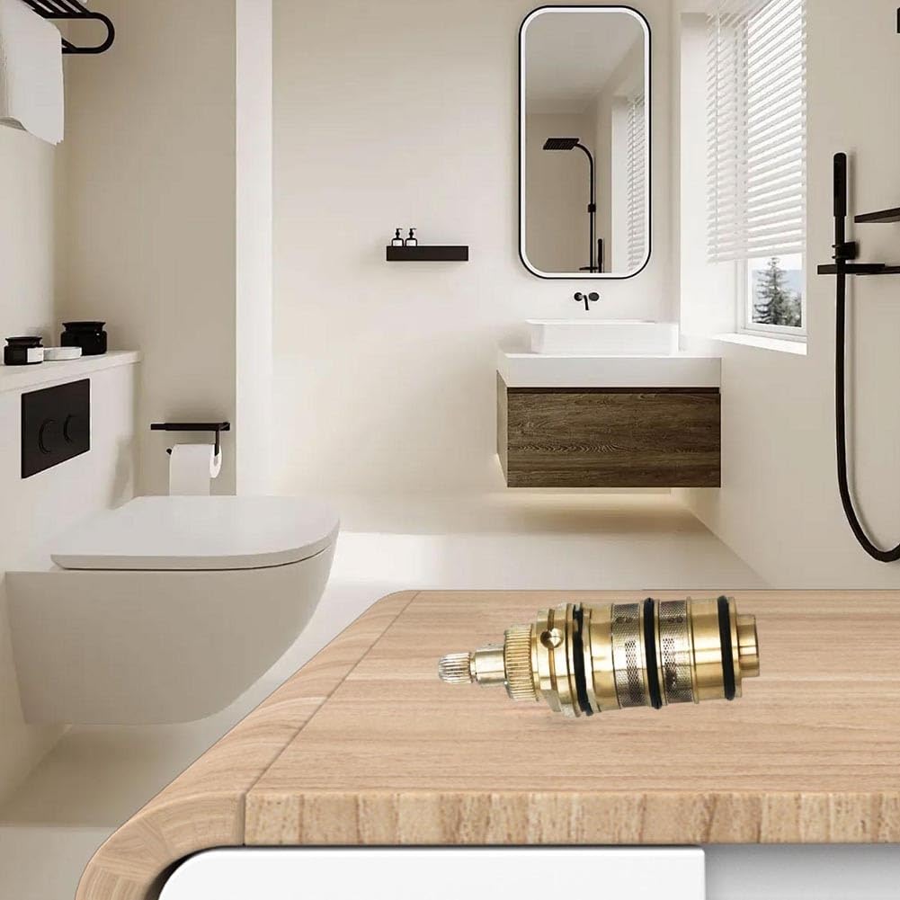 Cartouche thermostatique de rechange pour barre de douche, poignée de valve de douche H6, cartouche thermostatique de contrôle de la température pour barre de douche