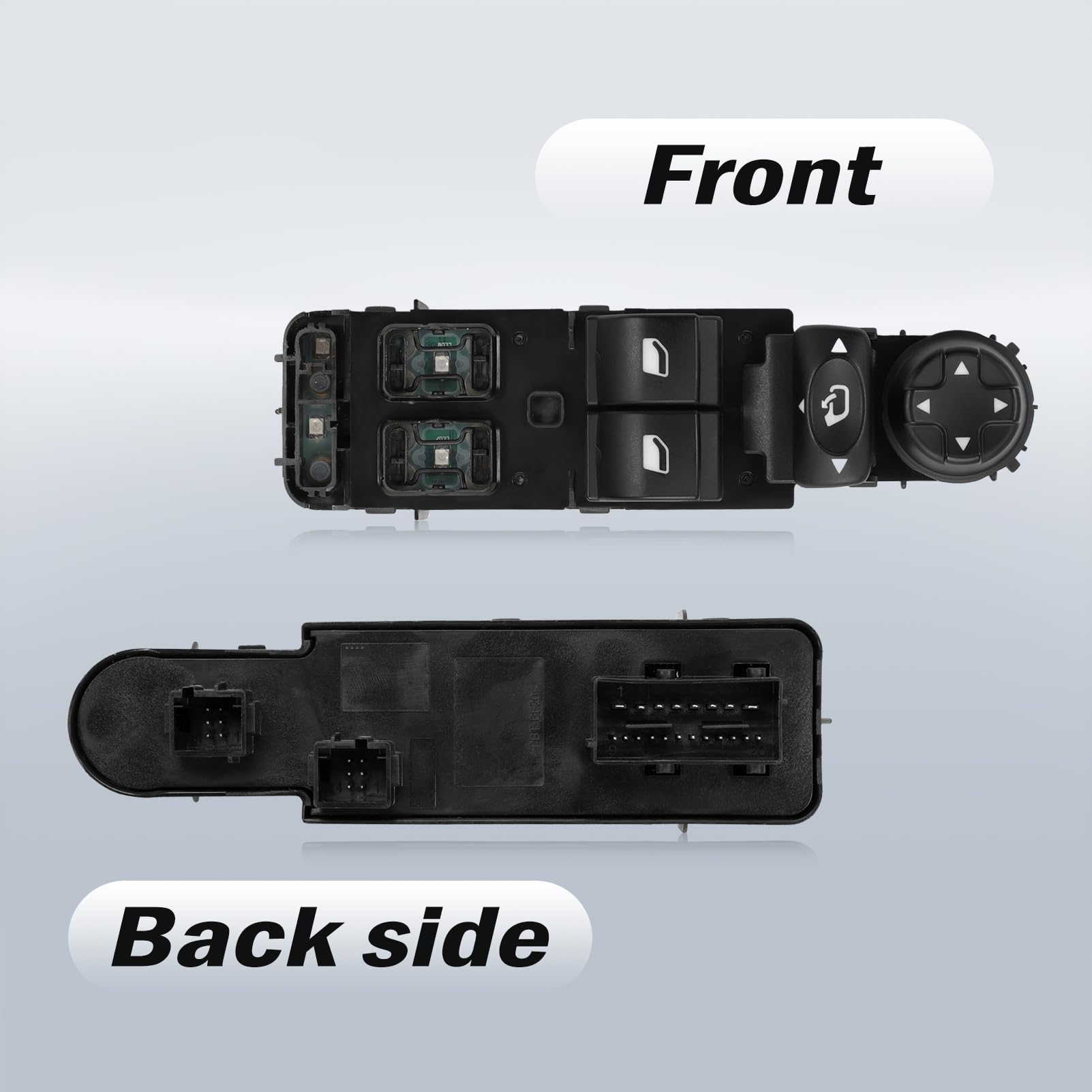 Interruttore di controllo alzacristalli elettrico 96659921ZD 6490FW 6490FX per Peugeot RCZ 2010-2015