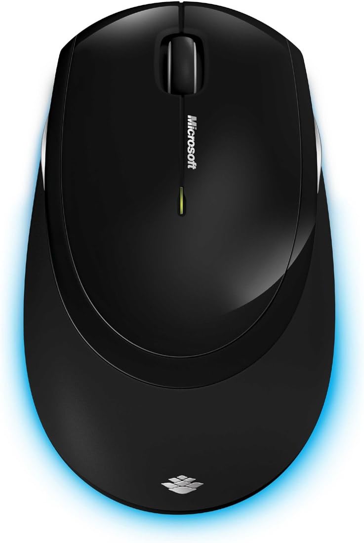 من أعلى إلى أسفل view ماوس Microsoft Wireless Comfort Desktop 5000