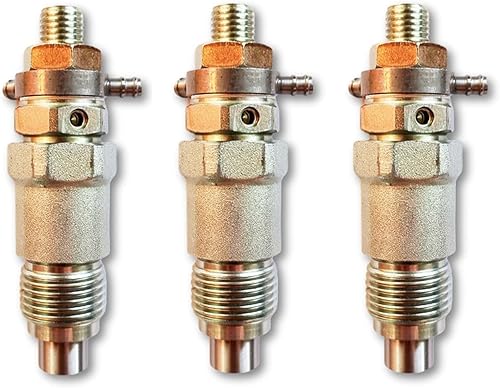 3pcs nuevo inyector de combustible compatible con piezas de tractores Kioti LB1914