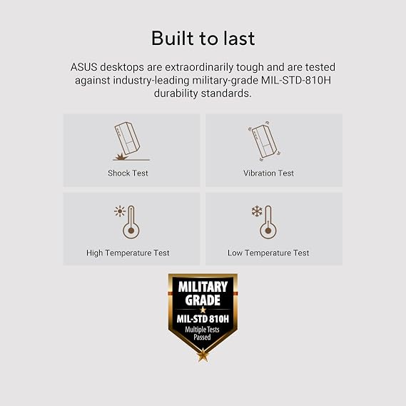 ASUS V500 Mini Tower Desktop - Intel Core i5-16GB DDR5-512GB SSD Windows 11 Home