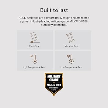 ASUS V500 Mini Tower Desktop - Intel Core i5-16GB DDR5-512GB SSD Windows 11 Home
