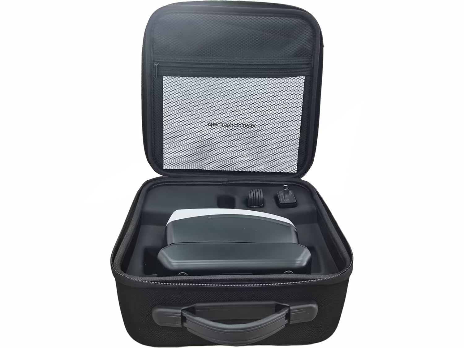 Lab Three Caliber Spectrophotometer Portable Horizontal Spectrophotometer with Caliber Φ11mm,Φ6mm,Φ3mm Measurement Repeatability DE*ab≤0.02 Display Accuracy 0.01 30+ Measurement Indexes