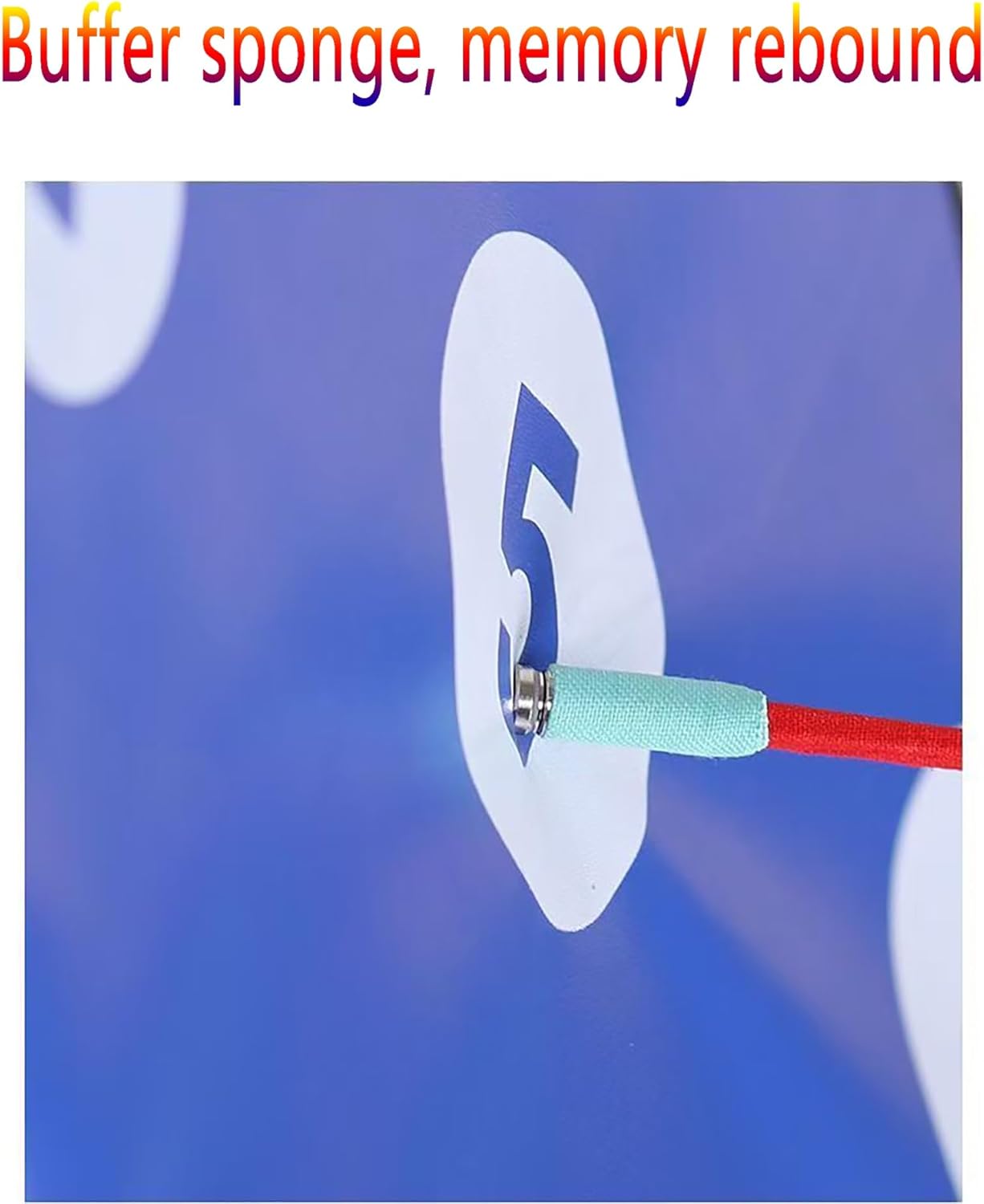 Fencing Target, Fencing Training Equipment, Target for Saber Foil and Epee with Five Bullseye, Self-Training Auxiliary Sword Target, Home Equipment Adult Fencer
