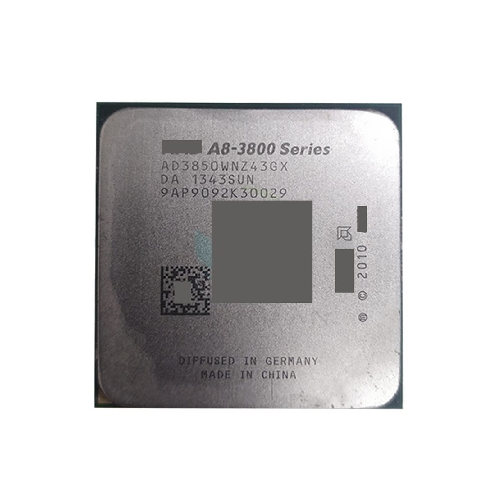 Procesador gamer AMD A8-3850 AD3850WNZ43GX de 4 núcleos y 2.9GHz de frecuencia con gráfica