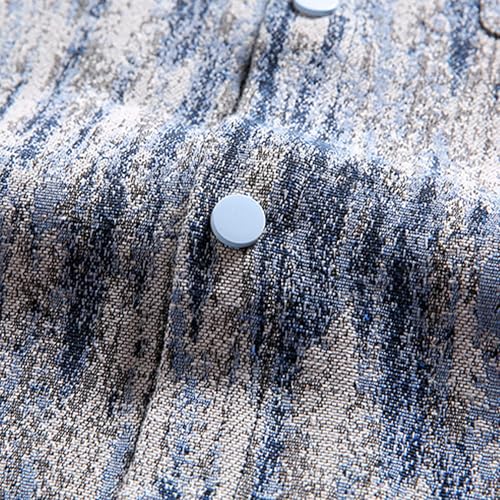 Chaqueta jean para hombre azul talla L miniatura 6