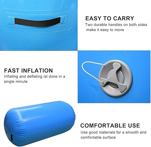 Miniatura 4 de Colchoneta inflable con bomba eléctrica, equipo de gimnasia para uso doméstico, entrenamiento de gimnasio, animación, yoga..