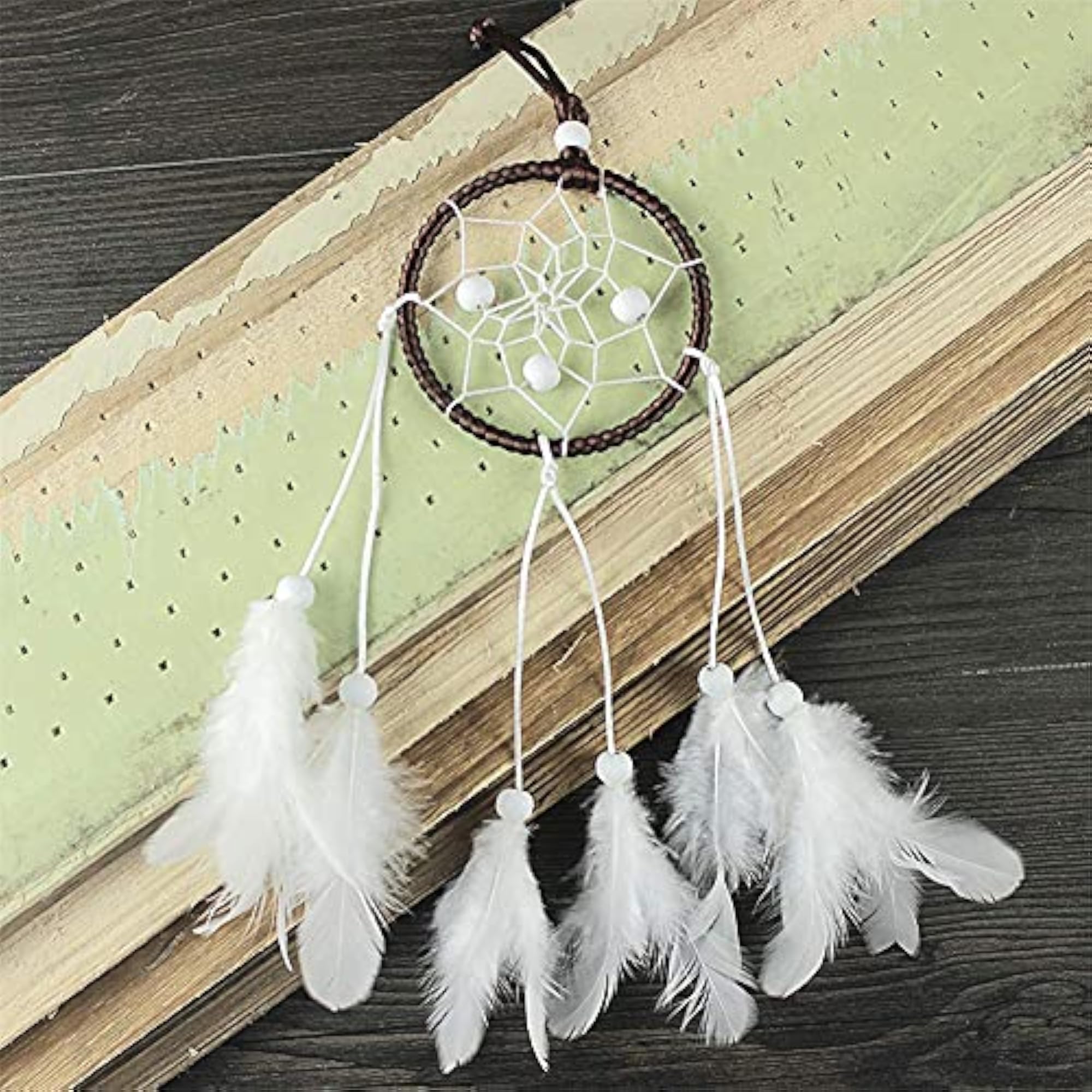 Large LED Dream Catcher Wall Hanging, Macrame Kit