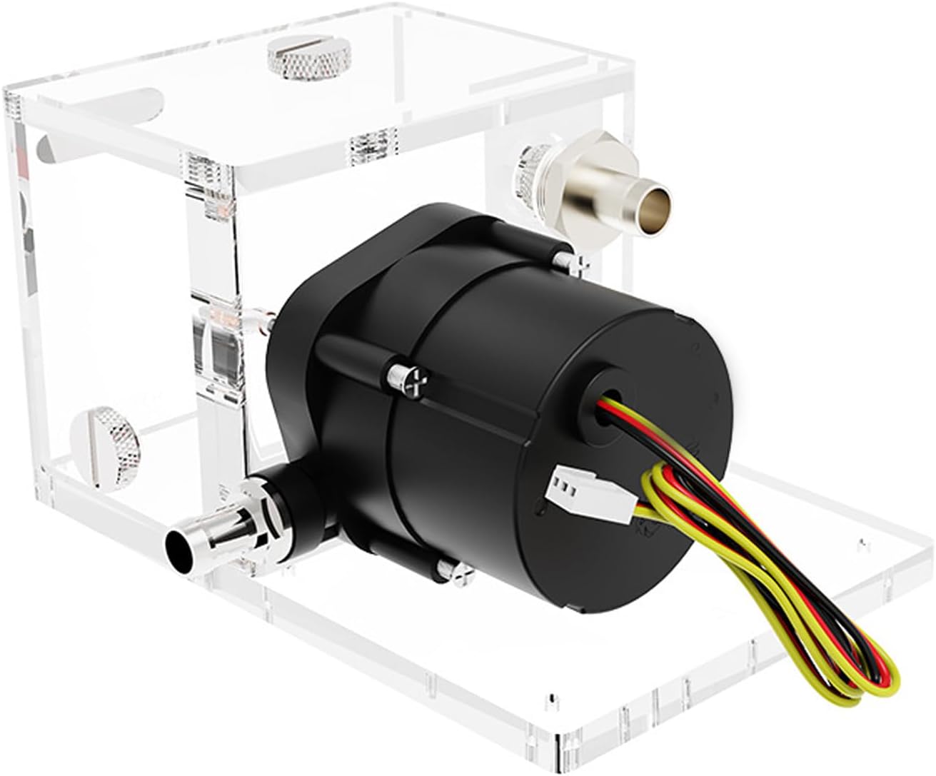 Powerful 6300RPM 24V Industrial Instrument Liquid Cooling Circulating Water Pumping Quiet Pumping Container Acrylic Wate Water Circulation