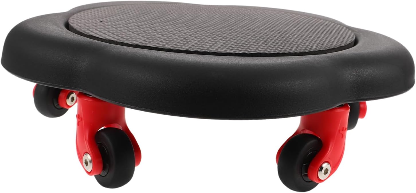 YARNOW Five-wheel Ab Cruncher Flower Shaped Core Trainer for Home Travel Strength Training