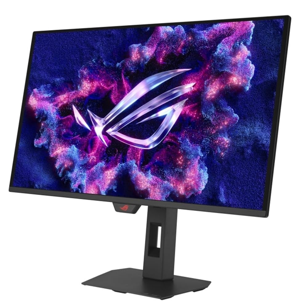 ASUS ROG Strix OLED XG27AQDNG, Monitor Gaming da 26,5" QD-OLED (2560 x 1440), 0,03ms Response Time, 360 Hz, ELMB e Compatibile con G-SYNC, Neo Proximity Sensor, DisplayWidget Center, Nero