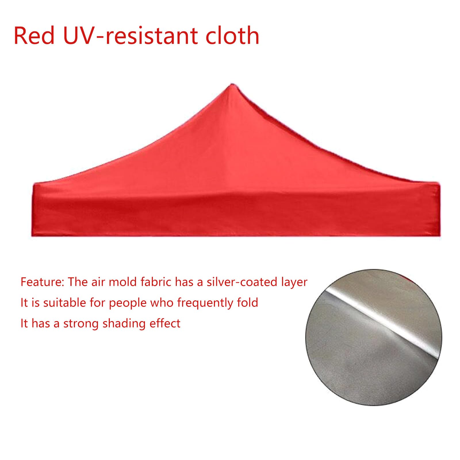 Toldo para exteriores de 3 x 3 metros, impermeable, tela Oxford, reflectante, diseño fácil de plegar para puestos, fiestas, camping, impermeables, refugio