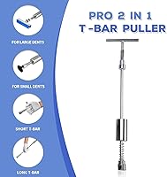 Vista 4 de Kit de reparación de abolladuras sin pintura, kit de eliminación de abolladuras ajustable, herramientas de reparación de abolladuras con levantador