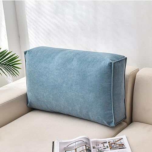 Almohadas para cabecero, almohada de lectura, cojín grande para cabecero, respaldo de cama, soporte de posicionamiento con funda extraíble