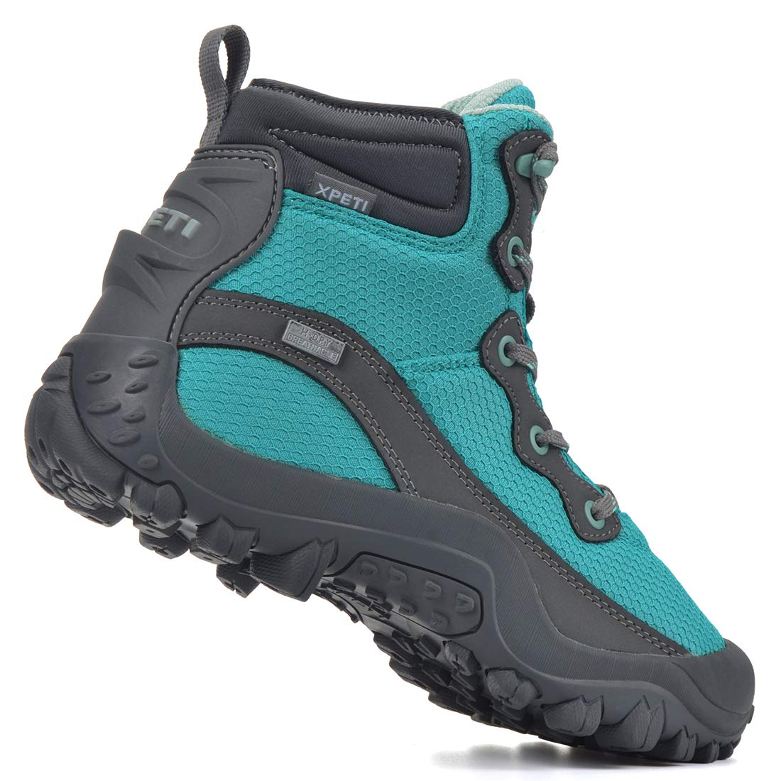 XPETI Bottes de randonnée d'extérieur mi-imperméables femme Dimo