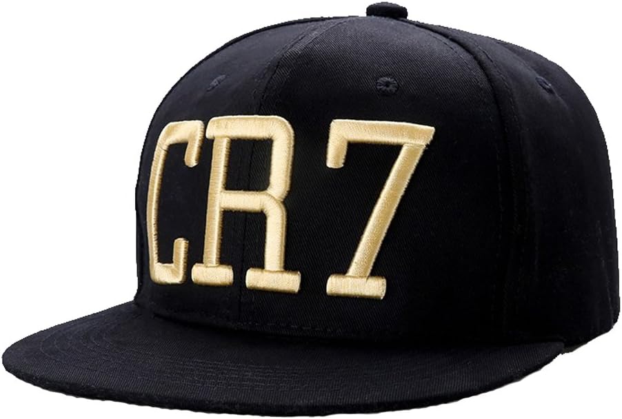 Ulgen Cristiano Ronaldo CR7 Hiphop Sports Unisex Flat Brim Snapback Hats Caps