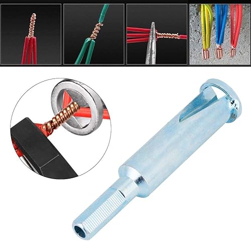 Miniatura 4 de Herramienta de torsión de alambre, pelacables y herramienta de torsión de alambre, herramienta de alambre giratorio de conector rápido para