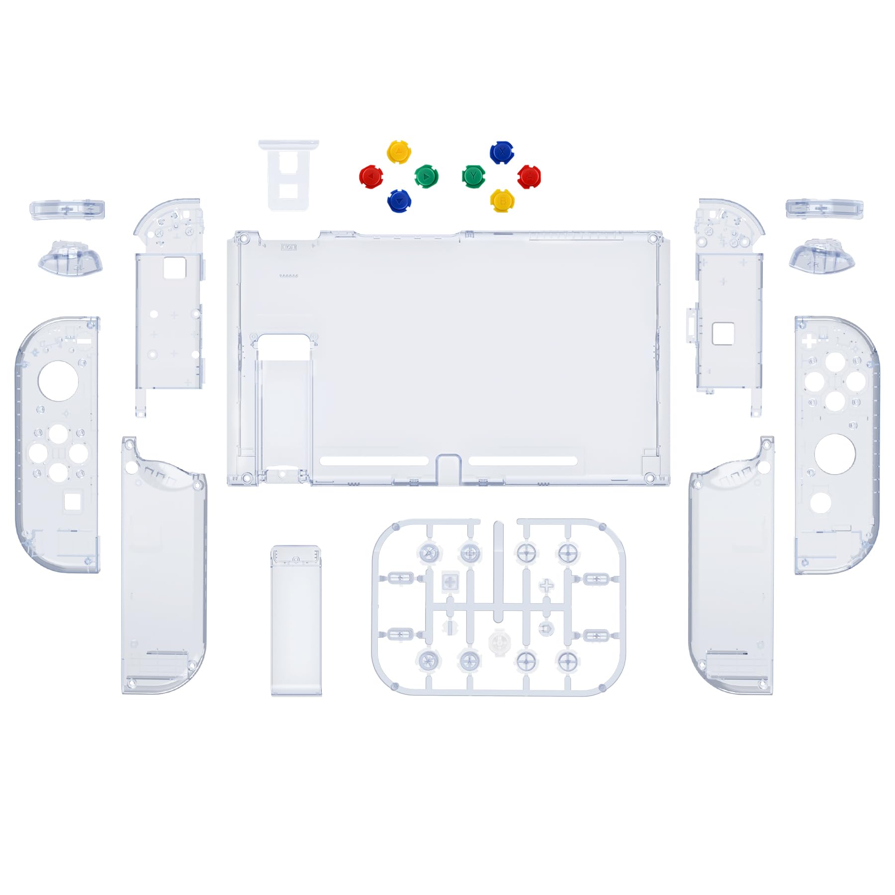 Amazon.co.jp: eXtremeRate Switch対応用カスタムDIY交換シェルや