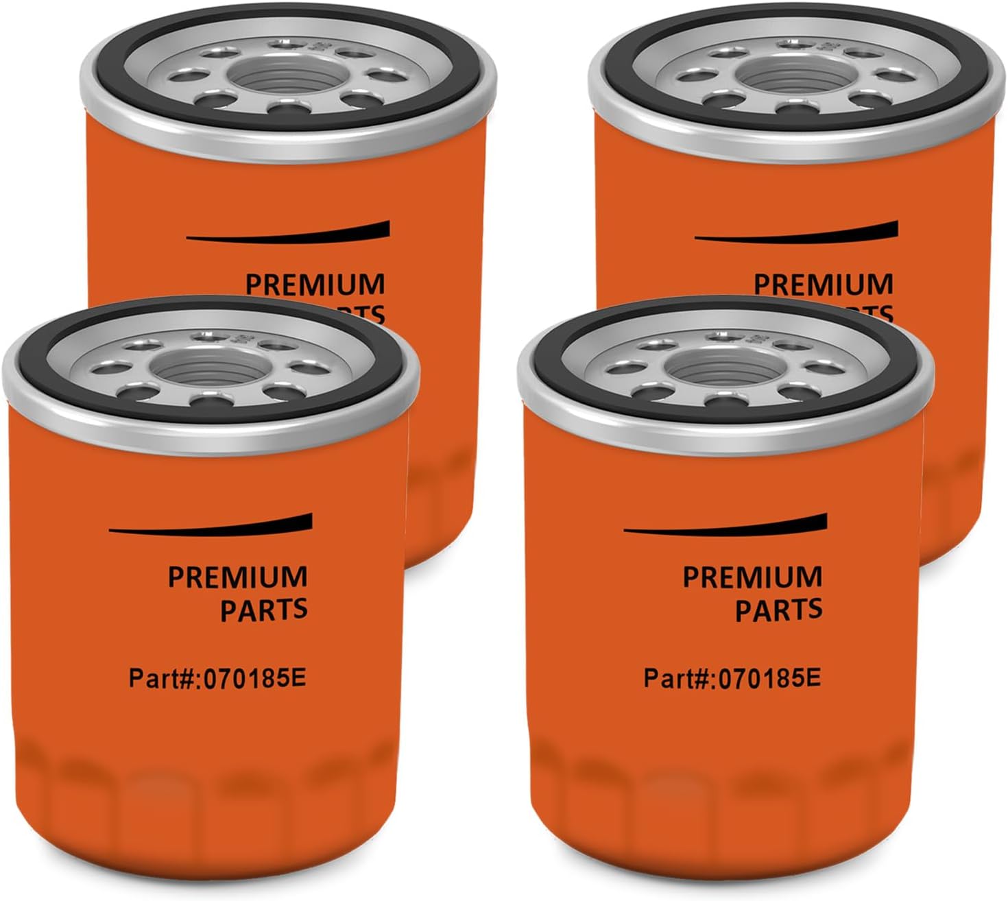 070185ES Oil Filter Fit for Guardian 10-20KW Generator 760cc 990cc Engines Compatible With 070185E（4 pack）